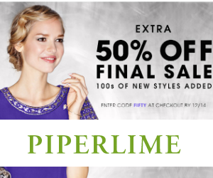 Piperlime Holiday Sales