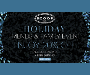 Scoop NYC Holiday Sales