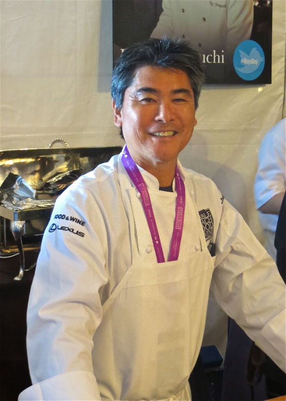 Pebble Beach Food and Wine Festival Celebrity Chef Roy Yamaguchi of Roy's