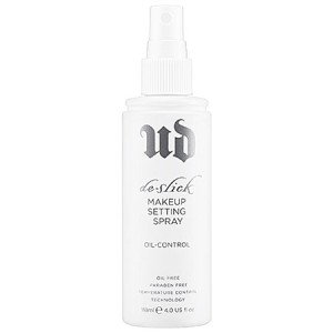 Urban Decay De-Slick Oil-Control Makeup Setting Spray - Must-Have Makeup for Summer