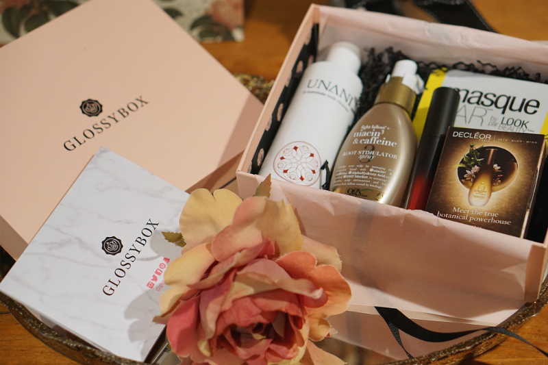  Glossybox October 2016 Spa Edition Subscription Box Unveiling