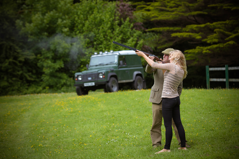 5 Super Cool Father's Day Experiences Around The Globe - Ashford Castle Clay Pigeon Shooting