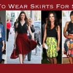 How To Wear Skirts for Spring