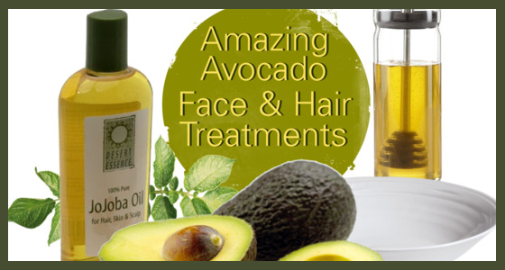 Amazing Avocado Face and Hair Treatments
