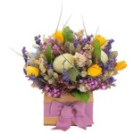 Easter Floral Table Centerpiece