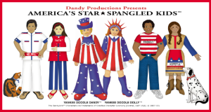 Yankee Doodle Dandy and Dandyland Characters