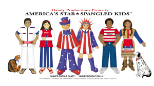 Yankee Doodle Dandy and the Dandyland Characters