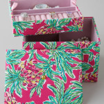 Jewelry Box - Lilly Pulitzer Pink Spike The Punch Jewelry Box