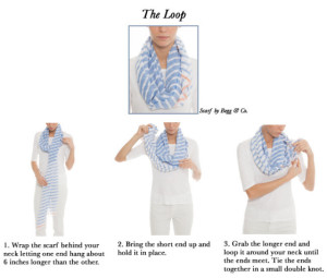 How To Tie A Scarf - The Loop