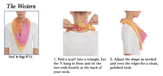 How To Tie A Scarf - The Western