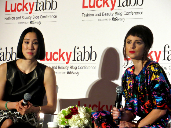 Lucky FABB Conference Eva Chen and Sophia Amoruso
