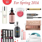 Top 10 Beauty Products For Spring 2014