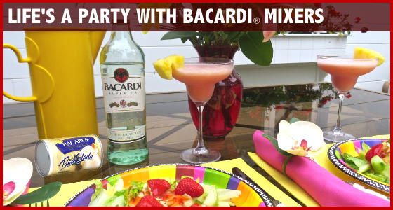 Life's A Party with Bacardi Mixers