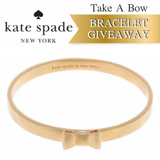 Kate Spade New York Take A Bow Bracelet Giveaway