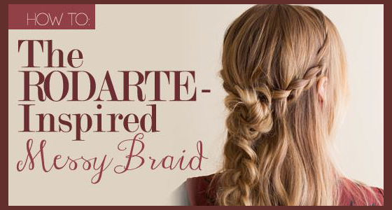 Rodarte-Inspired Messy Braid Hair Tutorial