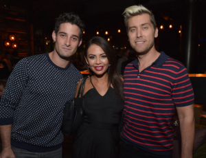 Janel Parrish and Lance Bass at TACORI Gentleman’s Jewelry Launch Party