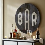 Bar Sign Home Decor Cocktail Party