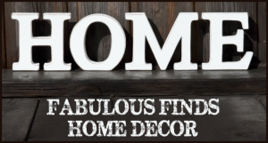 Fabulous Finds Home Decor May 2015
