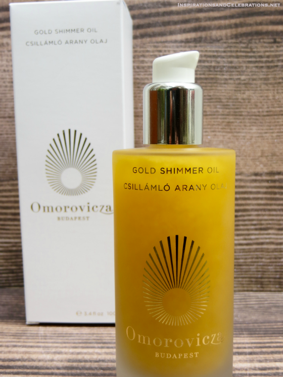 Sizzling Summer Style and Beauty Giveaway - Omorovicza Gold Shimmer Oil