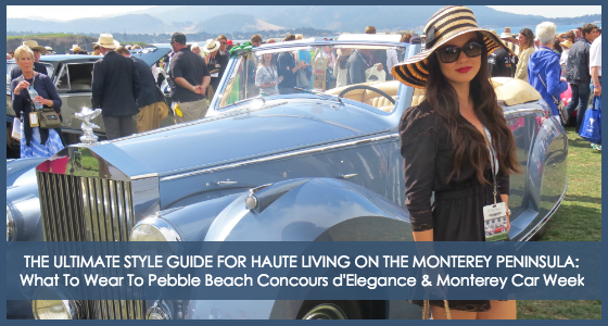 Style Guide - What To Wear to Pebble Beach Concours d'Elegance and Monterey Car Week