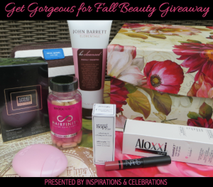 The Get Gorgeous For Fall Beauty Giveaway