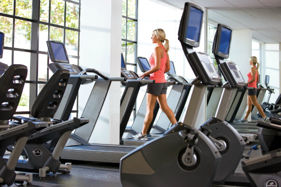 The Ultimate Monterey Bay Vacation Giveaway - Portola Hotel Fitness Center