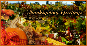 Thanksgiving Greetings and Holiday Wishes