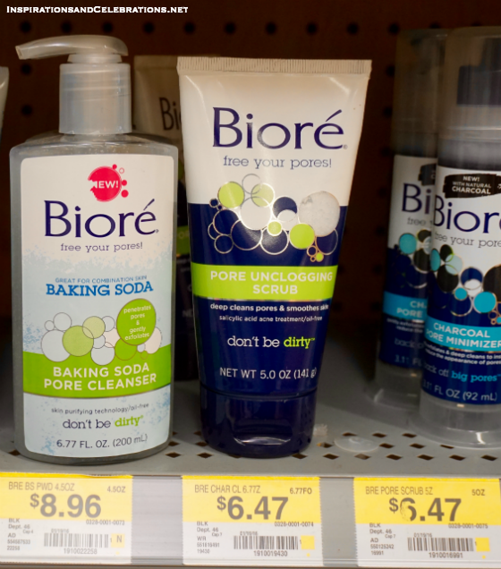 How To Get Clear Skin with Biore Baking Soda Products