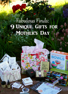 Fabulous Finds - 9 Unique Gifts for Mothers Day