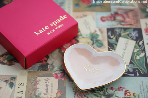 Hello Summer Style and Beauty Giveaway - Kate Spade Posy Court Heart Dish