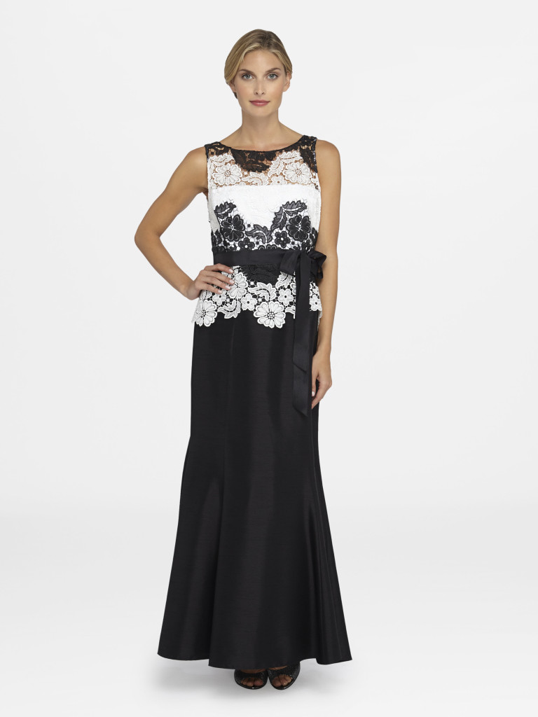 Summer Style Guide - Tahari ASL Lace Embroidered Gown