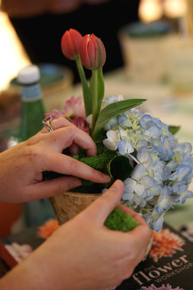 DIY Floral Arranging Workshop and Expert Tips from Quixotic Event Floral Design