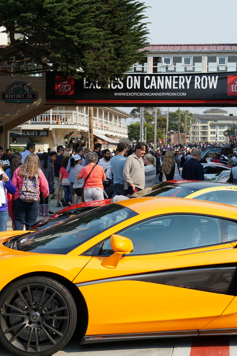Highlights from Monterey Car Week - Exotics on Cannery Row Monterey