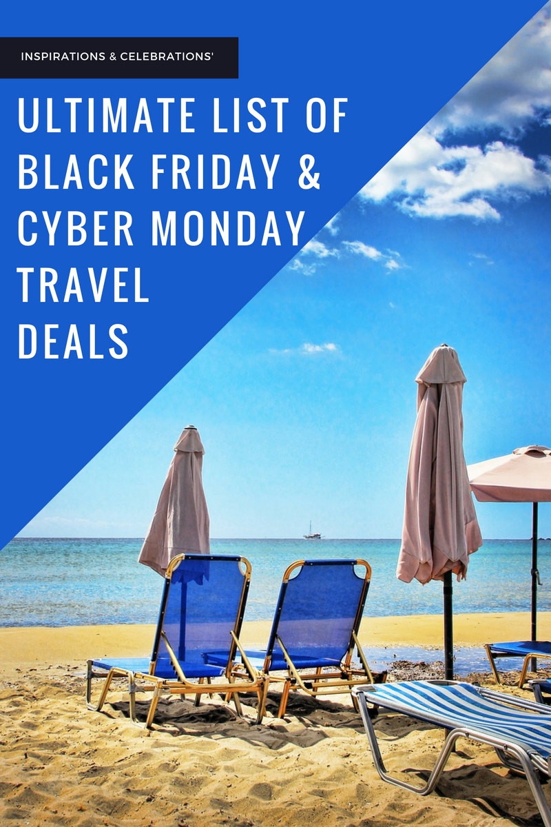 Black Friday & Cyber Monday Travel Deals
