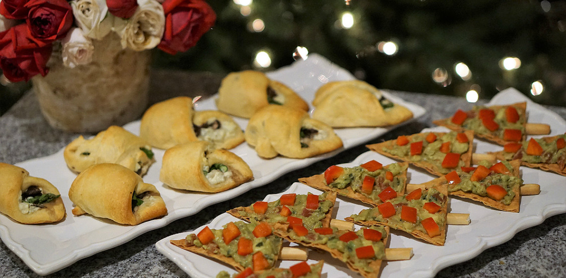 Healthy Holiday Entertaining with Tasty Vegetarian Appetizers