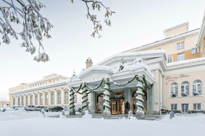 Winter Wonderland Resorts That Brighten Up The Holidays - Kulm Hotel St. Moritz