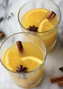 4 Fall Harvest Cocktails and Lattes - Orange Cinnamon Blossom Wine