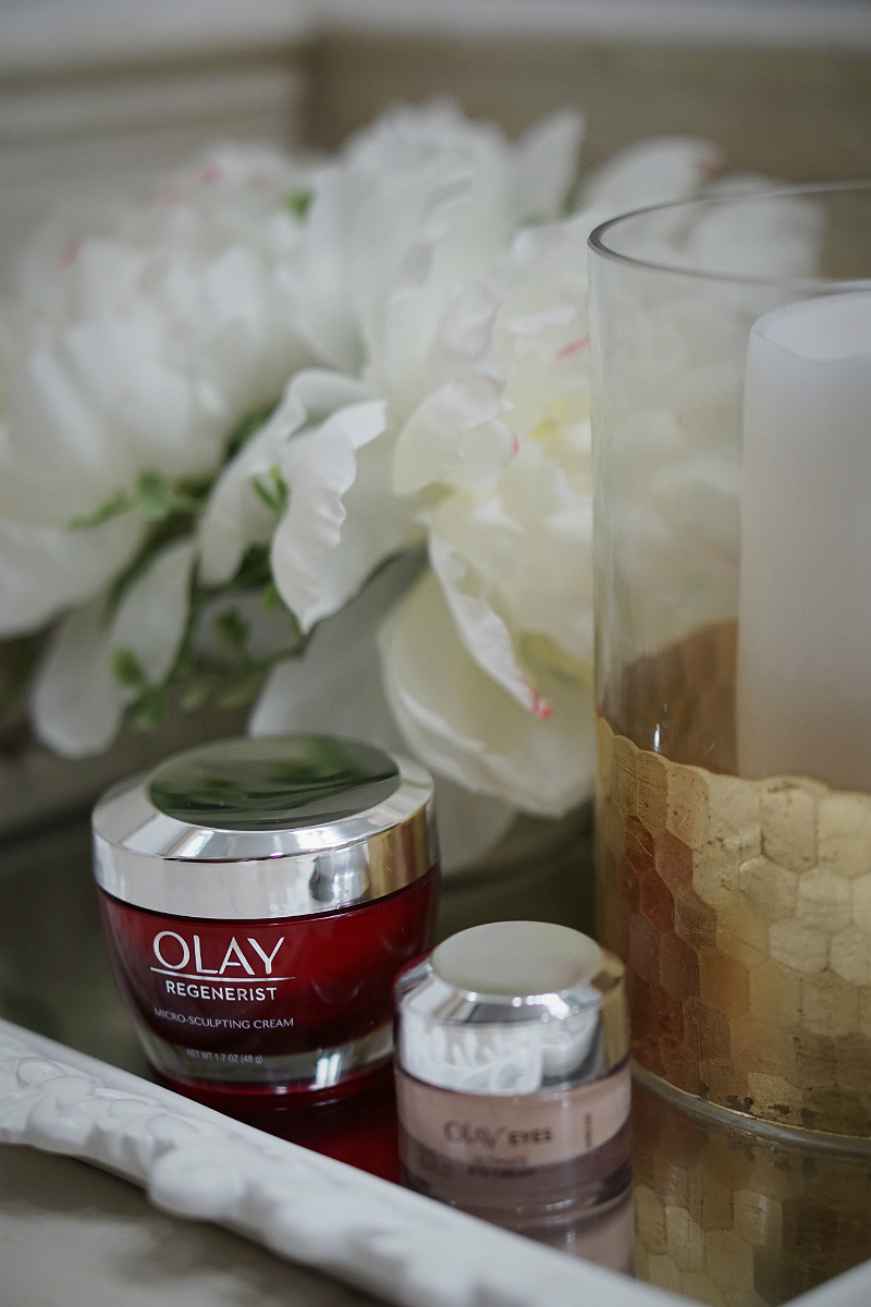 Olay 28 Day Challenge with Olay Regenerist Micro-Sculpting Cream and Olay Eyes