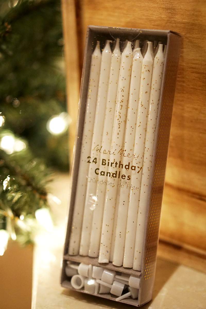The Elements of Style Holiday Giveaway - Meri Meri Birthday Candles