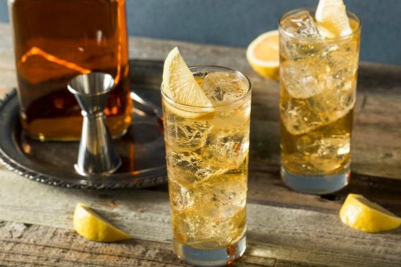 St. Patrick's Day Cocktail Recipe - Ginger Whiskey Cider