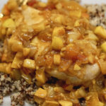 A Healthy Recipe That Tastes Great - Apple Curry Chicken with Gluten-Free Tricolor Quinoa