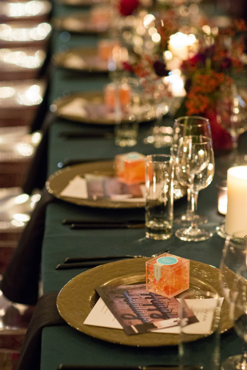 Entertaining Guide: Graffiti Glam Theme Holiday Dinner Party