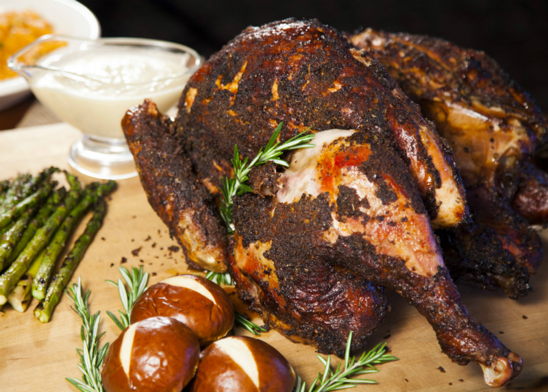 Thanksgiving Recipes - Whole Smoked Turkey