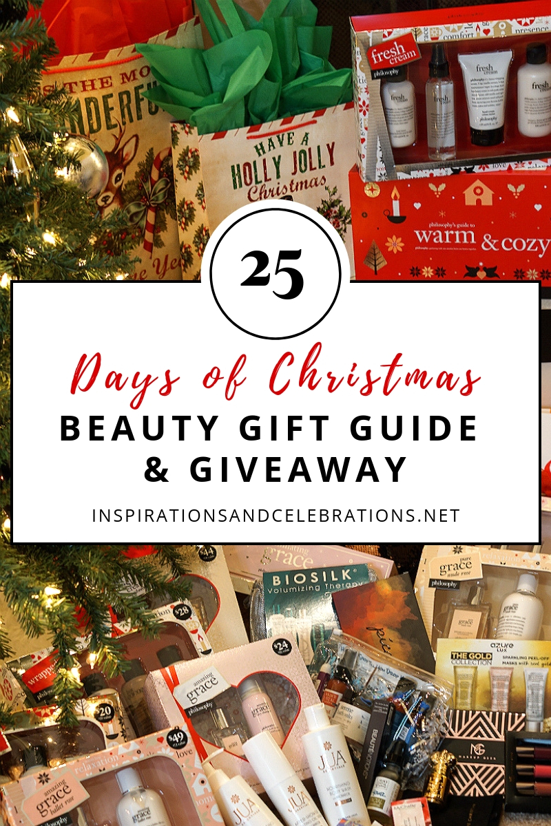 25 Days of Christmas Beauty Gift Guide and Giveaway