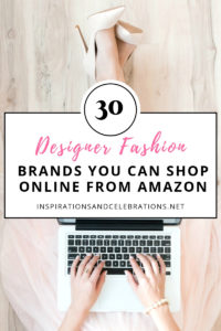 30 Top Designer Fashion Brands To Shop From Amazon