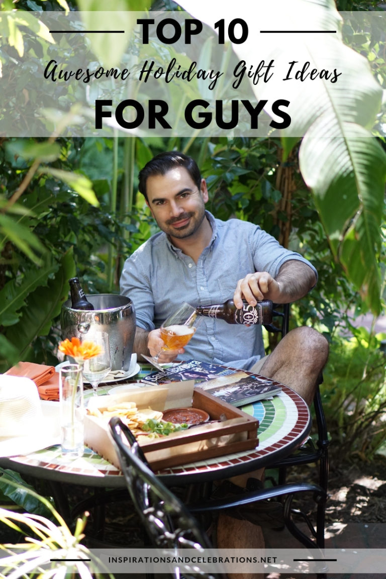 Gift Guide: Top 10 Awesome Holiday Gift Ideas For Guys - Inspirations