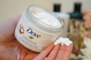 Simple Ways To Refresh Your Beauty Routine for Spring - Dove Exfoliating Body Polish