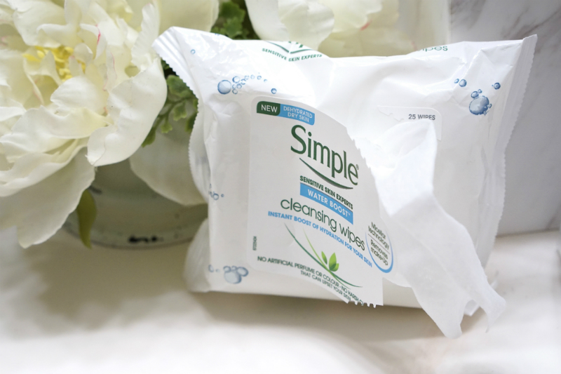 Simple Ways To Refresh Your Beauty Routine for Spring - Simple Water Boost Wipes