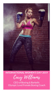 International Women's Day - Cary Williams