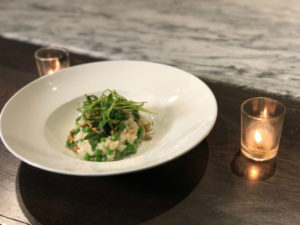Easter Brunch Recipes - Spring Pea Risotto by Brian Dandro